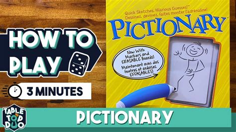 How to Play Pictionary .
